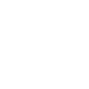 White icon of two syringes crossed below a shield with a droplet in the center, symbolizing protection or immunity through vaccination.