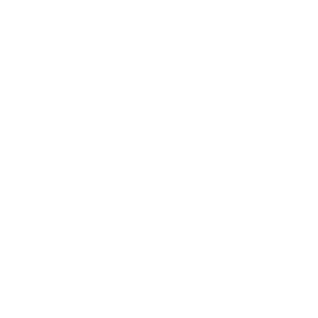 White outline of a human head in profile inside a hexagon, with a geometric flower-like pattern in the center of the head, symbolizing thought or creativity, on a black background.
