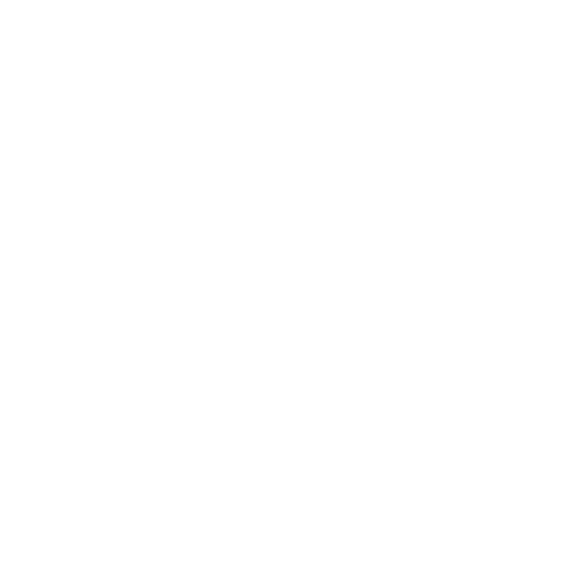 A white hexagon outline contains a shield shape with a teardrop-like symbol inside it, all on a black background. The lines are pixelated, giving a digital or retro look.